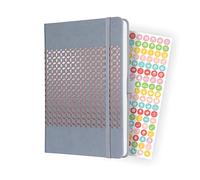 SIGEL J2209 Jolie Agenda semainier 2022, 13,5 x 20,3 cm, hardcover, 174 pages, gris