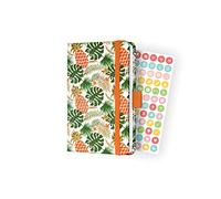 SIGEL J2316 Jolie Agenda semainier 2022 - Tropic Green - 9,5 x 15 cm - hardcover - 174 pages - vert