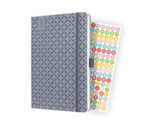 SIGEL J3121 Jolie Agenda Semainier 2023, Hardcover, 13,5 X 20,3 cm, 174 Pages, Gris Clair