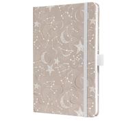 SIGEL J5349 FALSCHA5, couverture rigide, beige, blanc, certifié FSC - Jolie