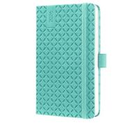 SIGEL J6102 Agenda semainier, A6, bleu pétrole | Calendrier, Planificateur, Agenda hebdomadaire, Organisateur, Journal | certifié FSC - Jolie