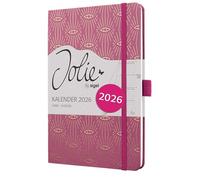 SIGEL J6357 Agenda semainier, A5, rose | Calendrier, Planificateur, Agenda hebdomadaire, Organisateur, Journal | certifié FSC - Jolie