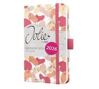 SIGEL J6358 Agenda semainier, A6, rose/beige/blanc | Calendrier, Planificateur, Agenda hebdomadaire, Organisateur, Journal | certifié FSC - Jolie