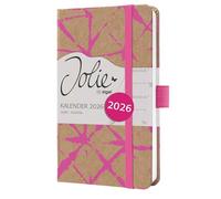 SIGEL J6800 Agenda semainier, A6, rose néon et beige | Calendrier, Planificateur, Agenda hebdomadaire, Organisateur, Journal | certifié FSC - Jolie