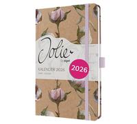 SIGEL J6805 Agenda semainier, A5, rose/vert/blanc et beige | Calendrier, Planificateur, Agenda hebdomadaire, Organisateur, Journal | certifié FSC - Jolie