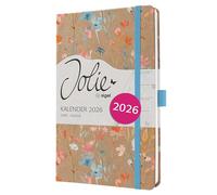SIGEL J6807 Agenda semainier, A5, rose/bleu/vert et beige | Calendrier, Planificateur, Agenda hebdomadaire, Organisateur, Journal | certifié FSC - Jolie