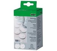 Sigel Jetons Plastique Motif En Relief Blanc Diamètre 25 Mm Lot De 100 Blanc