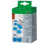 SIGEL Lot de 100 jetons Wm007 – Ø2,5 cm Bleu