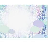SIGEL JS104 Jolie Sous-main papier Underwater Miracles - A3 - 30 feuilles -