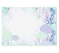 SIGEL JS104 Sous-main papier, motif "Underwater Miracles", A3, 30 feuilles, certification FSC, Jolie