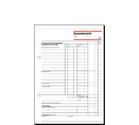 SIGEL KA518 Rapports de caisse/compte de stock, A5, 50 feuilles