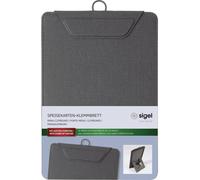 Sigel Porte-menu KB111 clipboard DIN A5 anthracite 16,5 x 23,5 cm