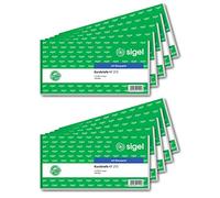 Sigel KF213 Bloc messages 10 feuilles Format 1/3 A4