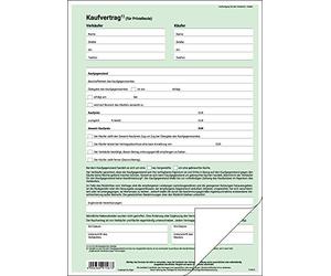 Sigel kv420 Contrat d'achat (général) DIN A4, Lot de 25