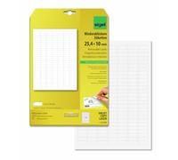 SIGEL La202, 4725 Étiquettes Multifonctions, Amovibles, Format 2,54 X 1 cm, pour Jet d'encre/Laser/Copieur, 25 Feuilles, Blanc