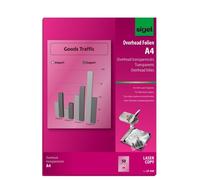 SIGEL LF420 Paquet de 50 feuilles transparents pour rétroprojection, 21 x 29,7 cm