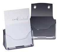 SIGEL LH112 Présentoirs de table ou mural, 17 x 20 x 7,5 cm, résistance permanente aux UV, en acrylique transparent