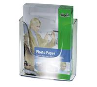 Sigel LH115 Porte-brochures transparent Nombre de compartiments 1 1 pc(s) (l x H x P) 240 x 250 x 55 mm