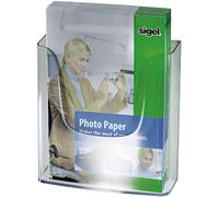 Sigel LH115 Porte-brochures transparent Nombre de compartiments 1 1 pc(s) (l x H x P) 240 x 250 x 55 mm