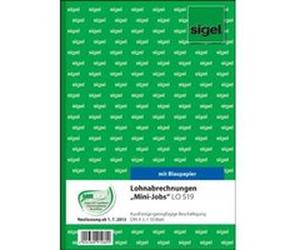 Sigel lohnabrechnung aushilfskr. lo519 G
