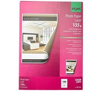 SIGEL Lp141 Papier Photo Laser/Copieur, A4, 135 G, 100 Feuilles
