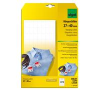 SIGEL Lp715 Lot de 1470 Étiquettes à Trou, 2,7 X 4 cm, 200 G