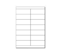 Sigel Étiquettes pour étagère LP783 – 105 x 38 mm, 170 g/m² – 420 unités (30 x 14)