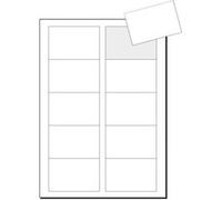 Sigel LP791 - Blanc brillant - 85 x 55 mm - 190 g/m² - 400 carte(s) (40 feuille(s) x 10 cartes de visite G