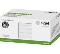Sigel Note adhésive HN760 125 mm x 75 mm blanc 600 feuille(s)