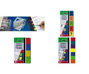 sigel Notes adh¿sives Transparent, 50 x 20 mm, 160 feuilles