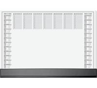 Sigel Office HO365 Sous-main calendrier 2 ans noir, blanc (l x H) 595 mm x 410 mm