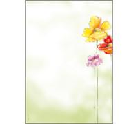 sigel Papier à motif, A4, 90 g/m2, motif 'White Orchid' G
