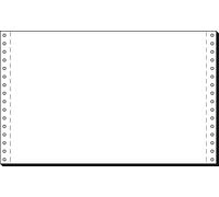 SIGEL - papier listing sans fin, 330 x 8", A4 vertical Simple, 60 g/m2, en blanc, PL Contenu: 2000 f
