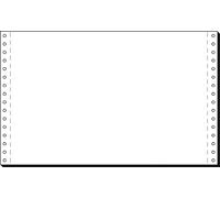 SIGEL - papier listing sans fin, 330 x 8", A4 vertical Simple, 60 g/m2, en blanc, PL Contenu: 2000 f