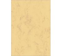 sigel Papier marbr‚, A4, 200 g/m2, papier prestige, marron | DP553, marbre sable marron clair, 200 g/m², 50 feuilles