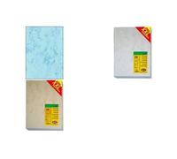 sigel papier marbr¿, A4, 90 g/m2, papier fin, bleu
