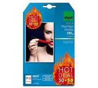 Sigel Papier photo pour jet d'encre Everyday 'HOT DEAL',