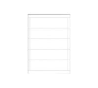 Sigel Pc Inserts Lp734 - Blanc - 53 X 190 Mm - 185 G/M² - 100 Étiquette(S) (20 Feuille(S) X 5 Étiquettes Pour Dossiers