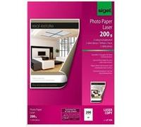 SIGEL Lp344 Papier Photo Laser/Copieur, A4, 200 G, 200 Feuilles