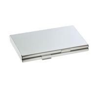 Sigel - Porte-Cartes De Visite - Aluminium - Argent, Mat