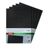 SIGEL Protège-menu 24 x 34 cm - 5 pièces