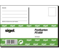 SIGEL PS600 Cartes postales, en vrac, A6 q, 100 pièces