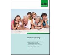 SIGEL PV450 Directives anticipées du patient, set d'imprimés pour la prévoyance personnelle en cas d'accident, de maladie et de vieillesse, A4, 1 set