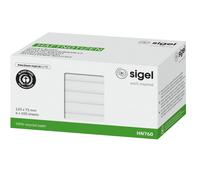 SIGEL Repositionable Sticky Notes 12.50 x 6.60 cm 6 x 100 sheets in the format 1