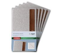 SIGEL RM221/5 Porte-additions - 5 pièces - gris clair/brun