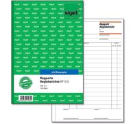 SIGEL RP510 Rapports/Registres, A5, avec papier bleu, 100 feuilles