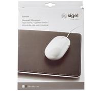 SIGEL SA105 Mouse Pad, 20 x 0.6 x 25 cm, Black/White