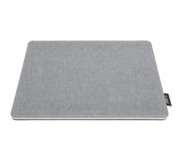 SIGEL SA201 Mouse pad, linen look, 25 x 0,7 x 20 cm, light Grey/Black mouse pad