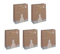 SIGEL Sac cadeau Noël 26 x 33 cm - 5 pièces