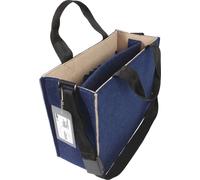 Sigel Sacoche Desk Sharing Bag Bicolor M Feutre synthétique bleu foncé, beige (l x H x P) 36 x 28 x 15 cm Dimension maximale